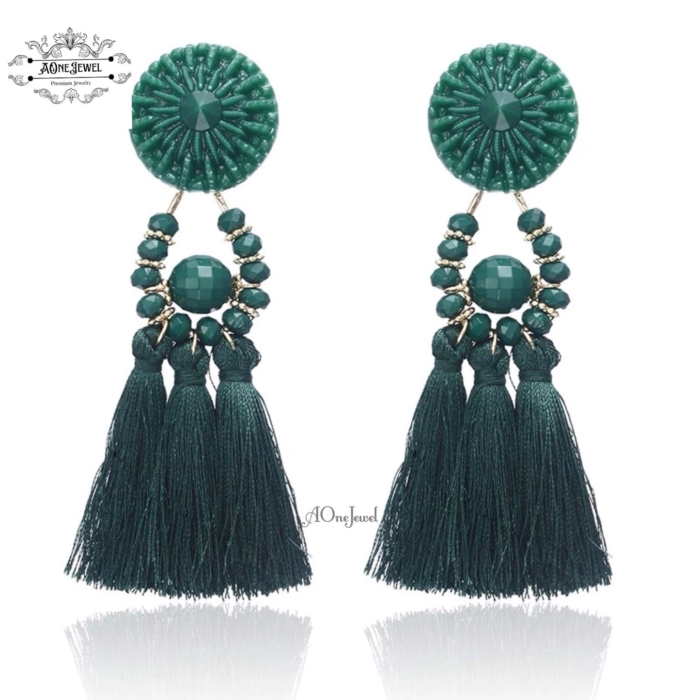 Bohemian Charm Tassel Earrings