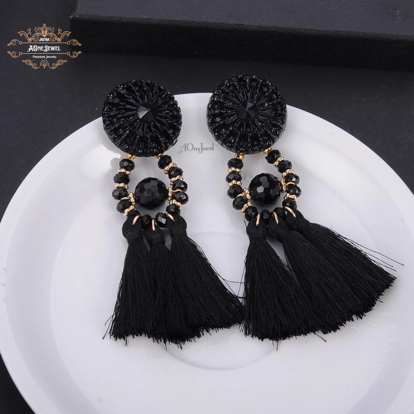 Bohemian Charm Tassel Earrings