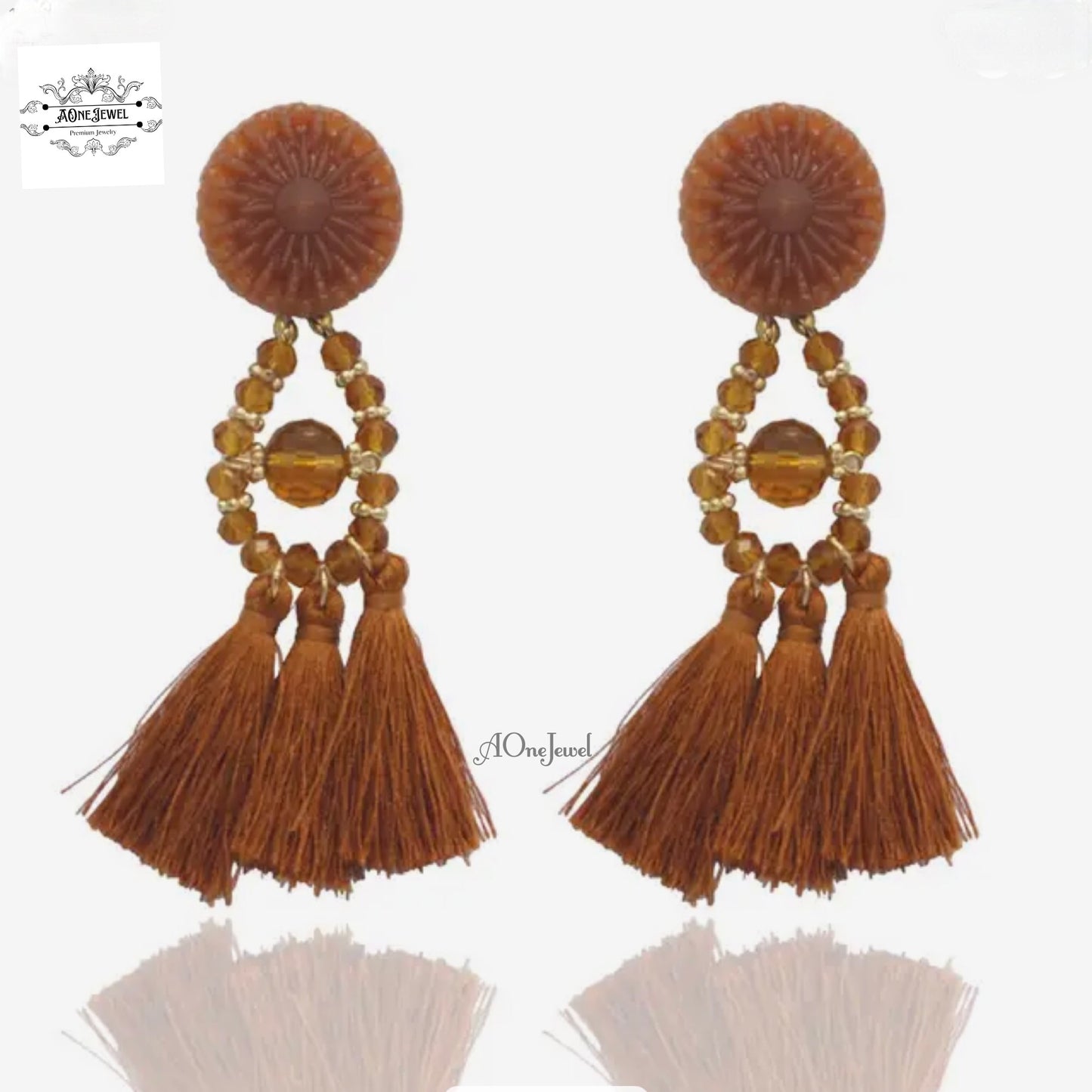Bohemian Charm Tassel Earrings