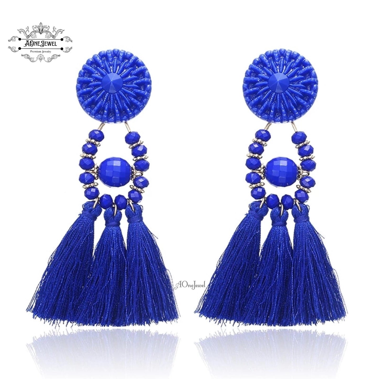 Bohemian Charm Tassel Earrings