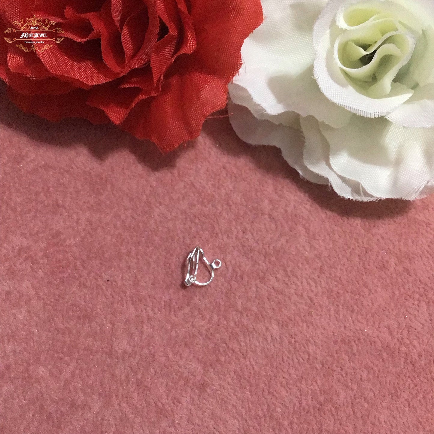 Silver Bridal Pearl Nath, Nose Ring