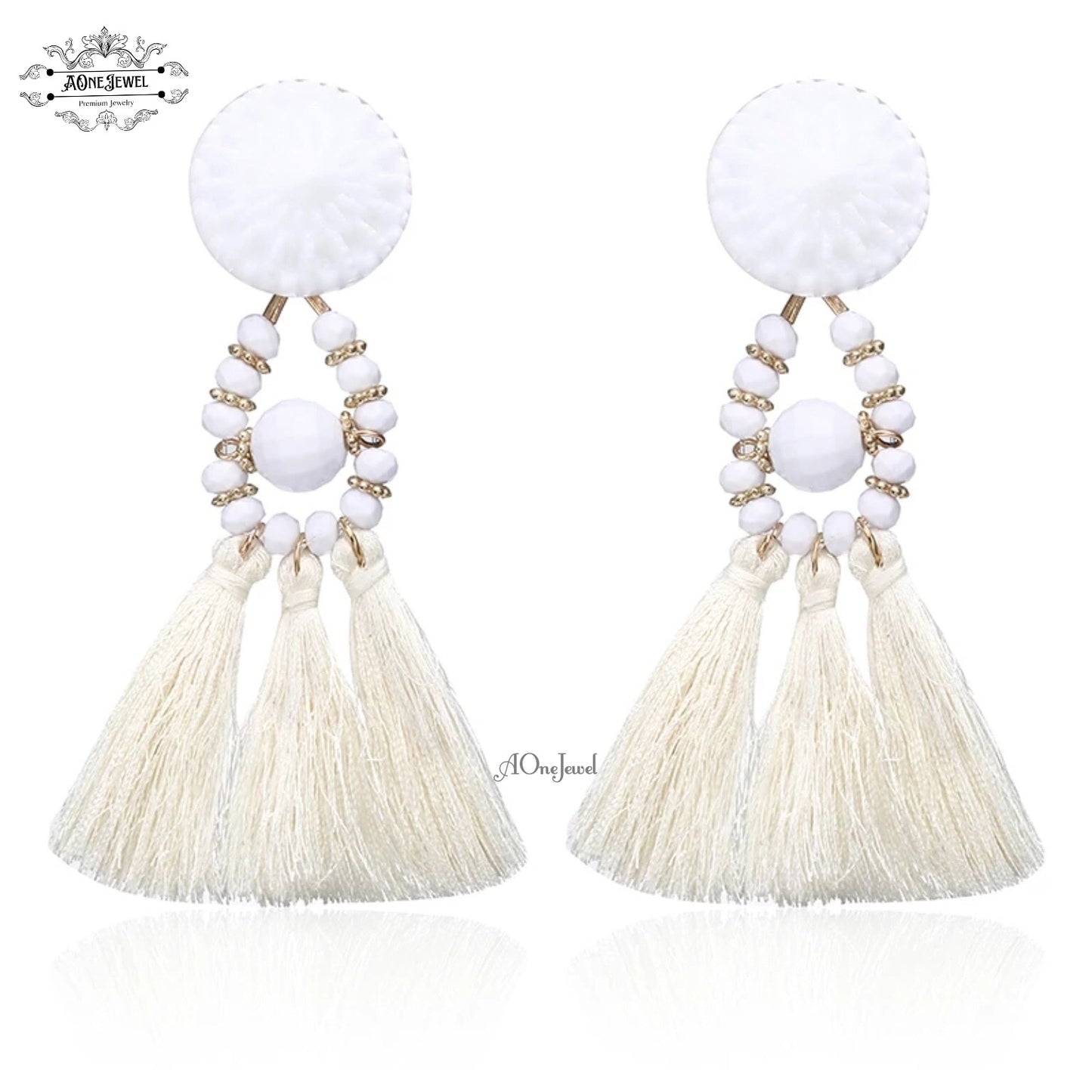 Bohemian Charm Tassel Earrings