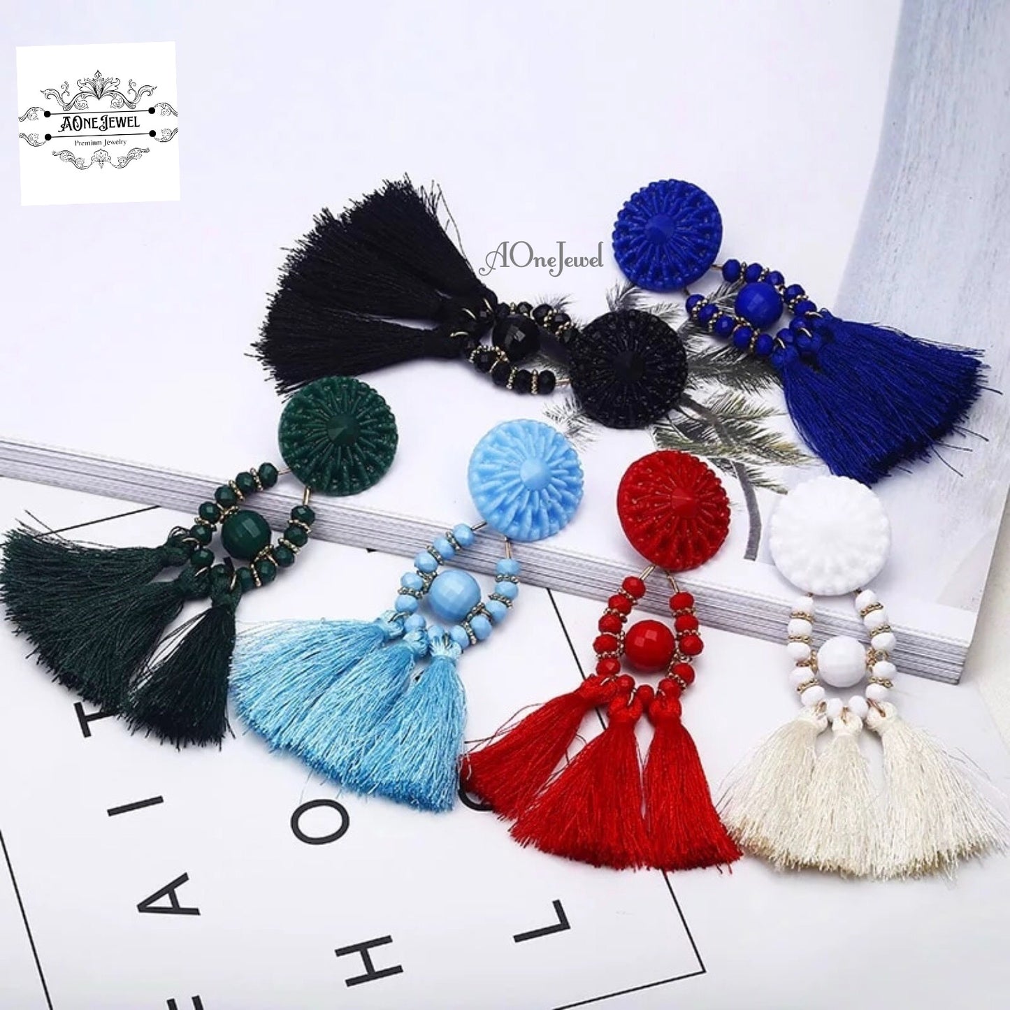 Bohemian Charm Tassel Earrings