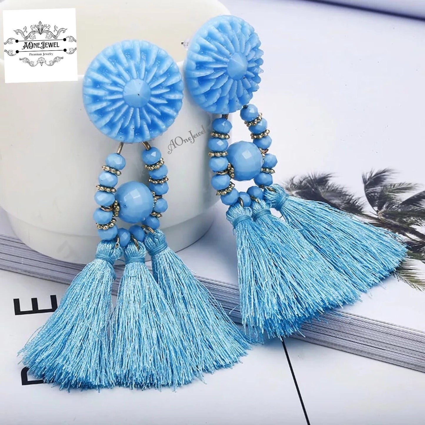 Bohemian Charm Tassel Earrings