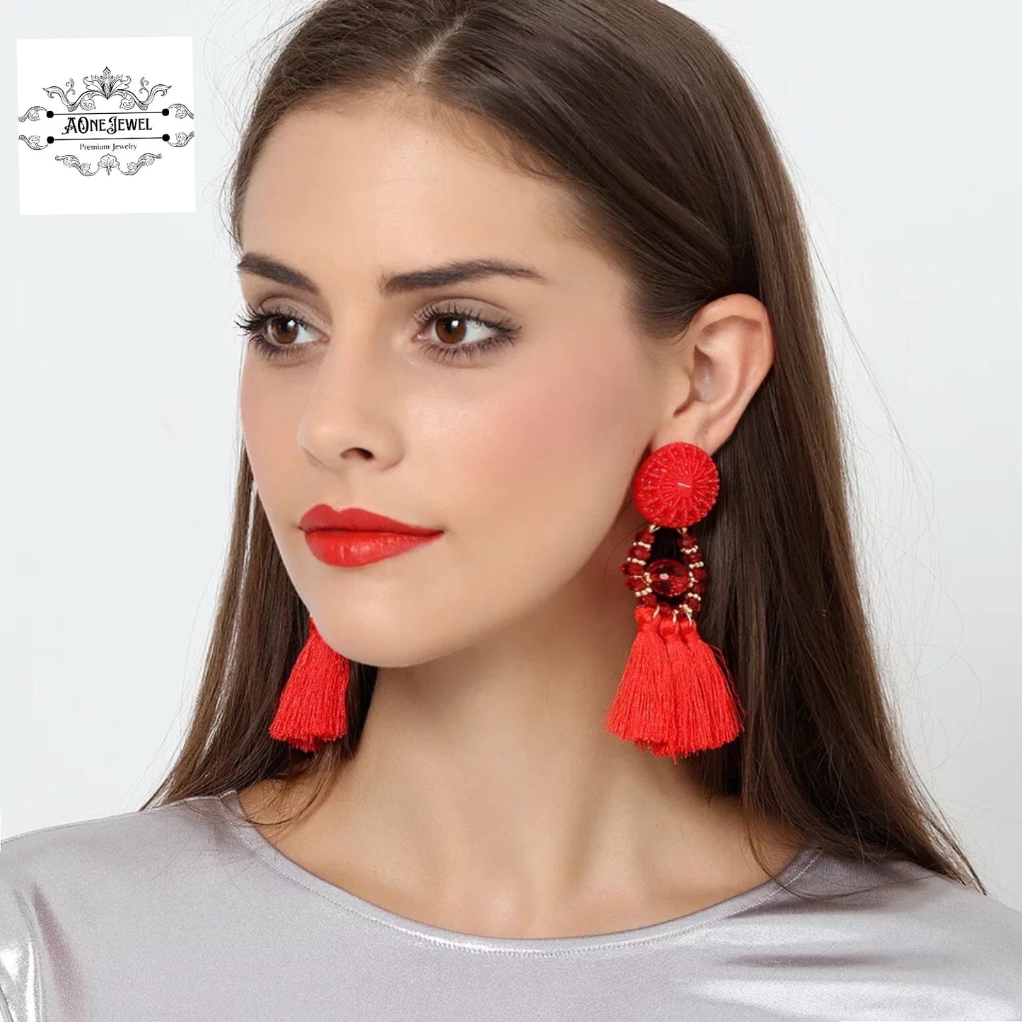 Bohemian Charm Tassel Earrings