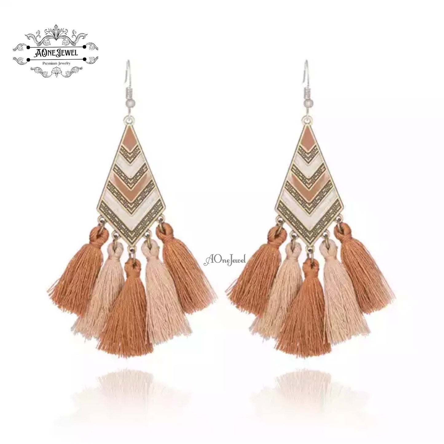 Bohemian Charm Tassel Earrings