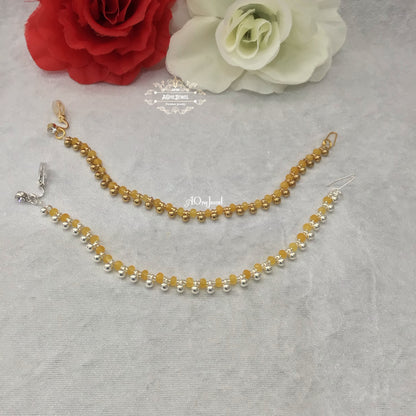 Bridal Clip On Yellow Nose String