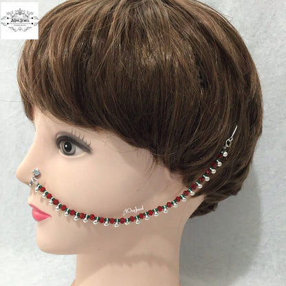 Bridal Clip On Nose String