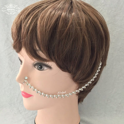 Bridal Clip On Nose String