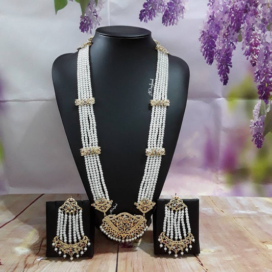 Indian Hyderabadi Nauratan Azima Rani Haar Jewelry Set | bridal jewelry set | pakistani designer jewelry | bespoke sabysachi jewel