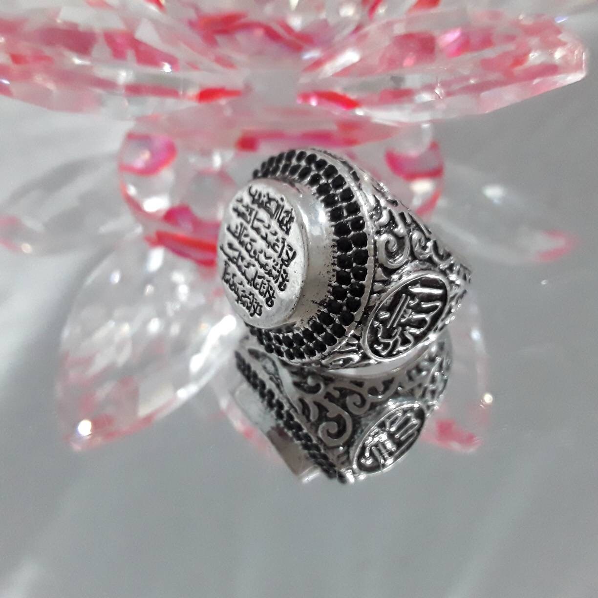 Antique Silver Islamic Jewellery Men Ring